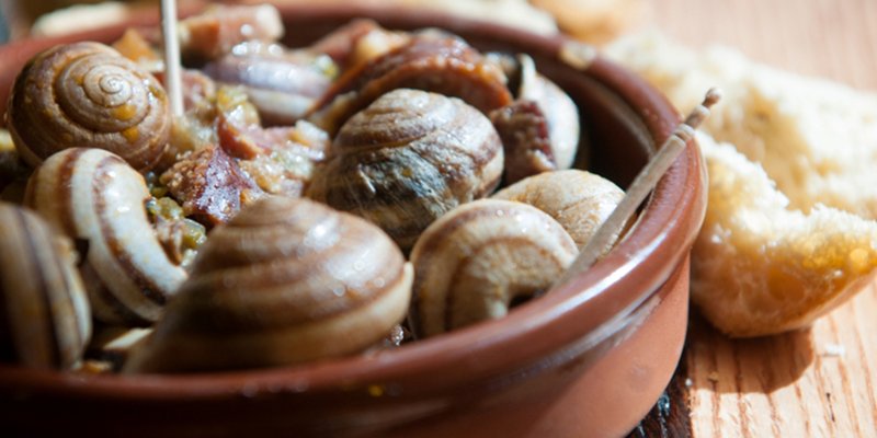 Snails, traditional recipe from Mallorca
